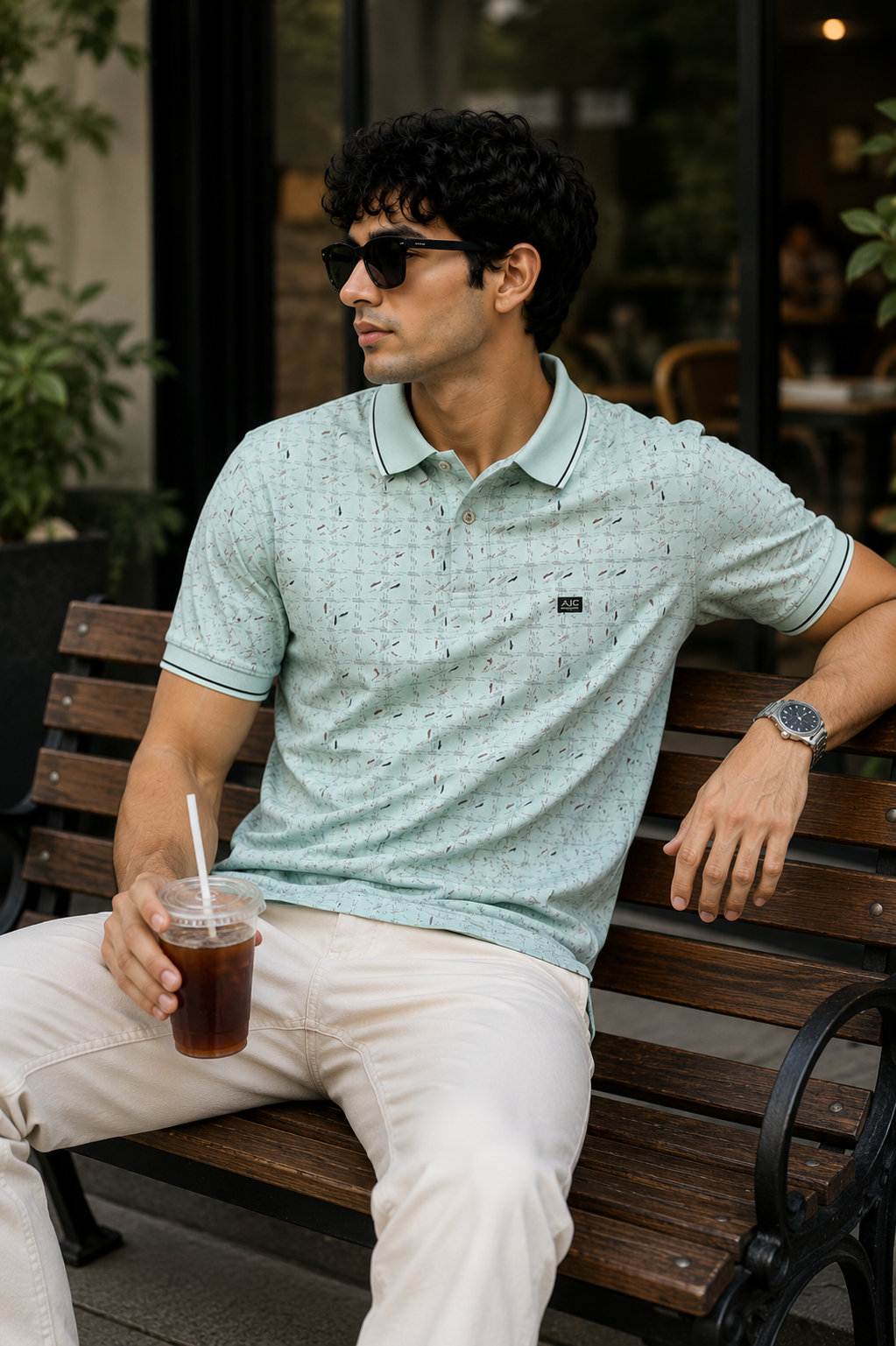 Mint Green Polo