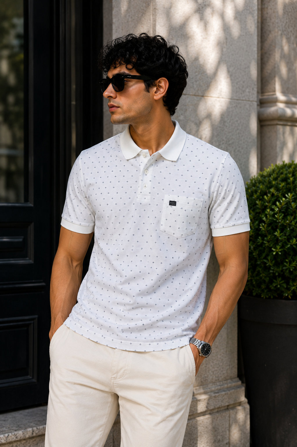 White colored Polo