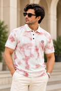 Dusky Print Polo Tshirt