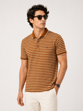 Collar Neck Mustard Colour Polo Tshirt