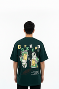 Back view - GOPKERU t-shirt with beer graphic