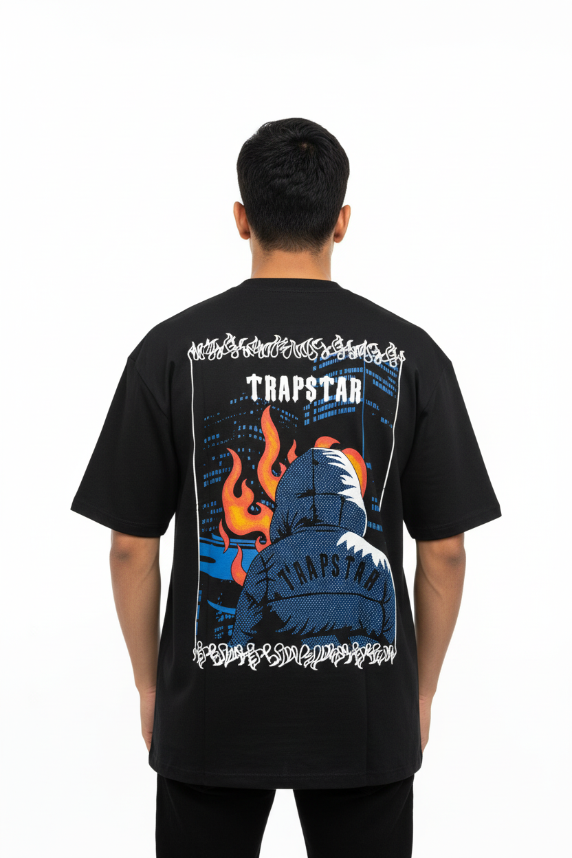 Trapstar t-shirt back view
